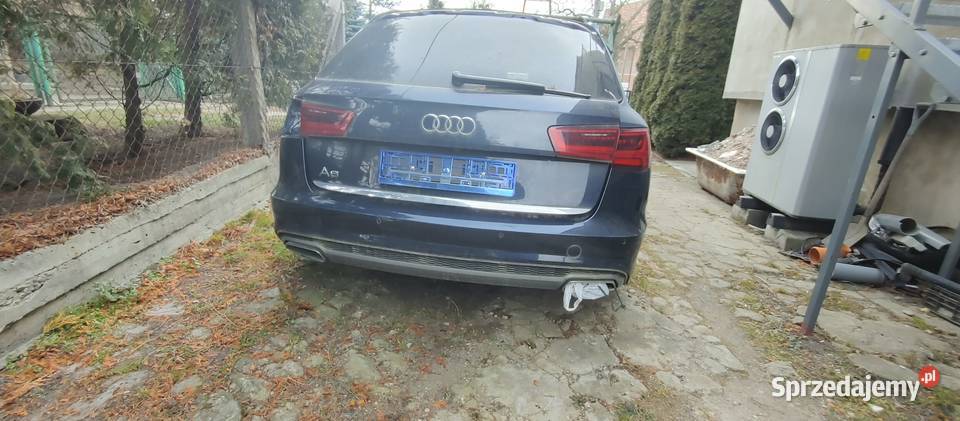 Audi A6 C7 2015r Avant Dokumenty Uszkodzona dolnośląskie Kłodzko