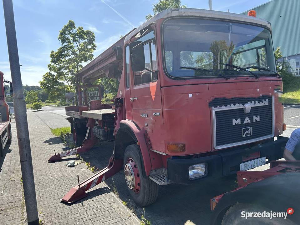 Man 16192 podnośnik koszowy Ruthmann1983 Import Zgierz