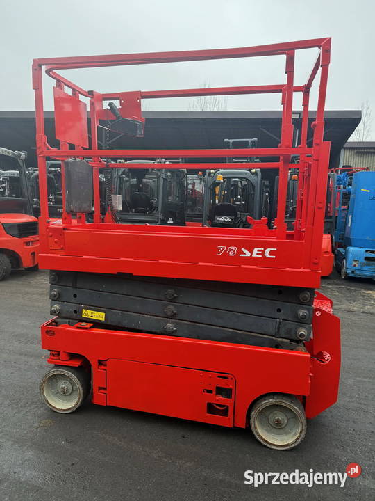 mała zwyżka nożycowa podnośnik elektryczny Działoszyn