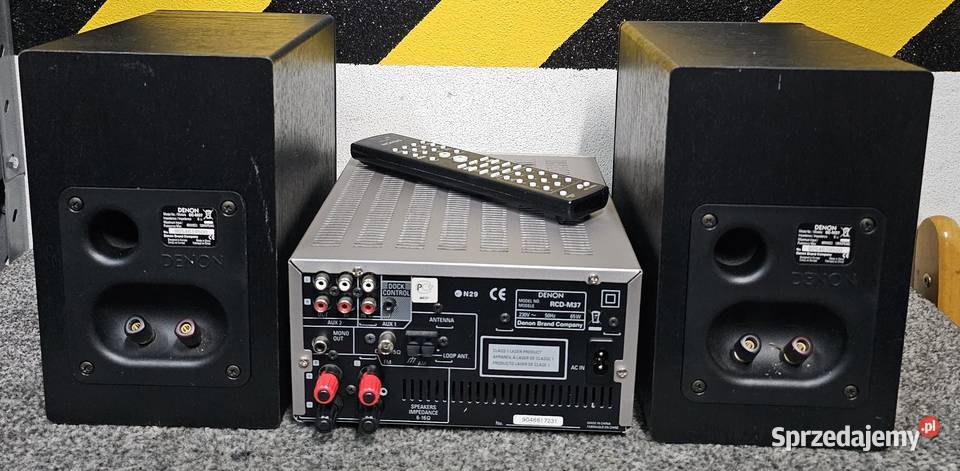 Wieża stereo Denon RCDM37 pilot małopolskie Kraków