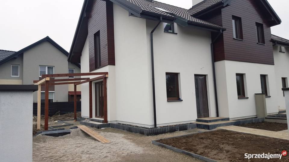 Dom w Zabudowie Bliźniaczej Brzezie Gm Zabierzów