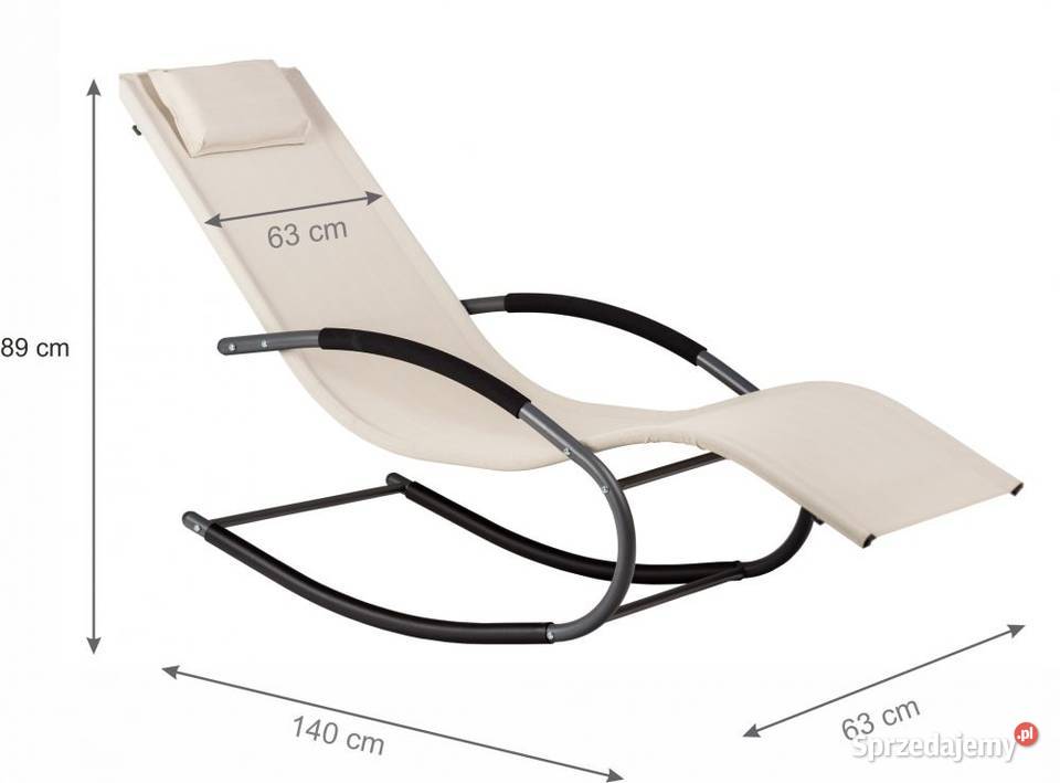 Leżak ogrodowy leżanka fotel bujany Bielsk Podlaski
