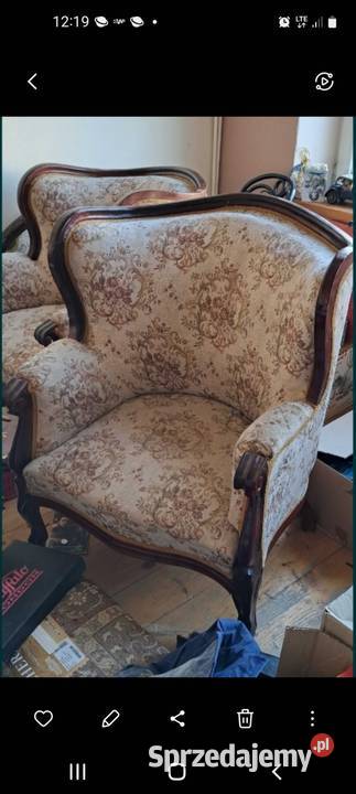 Antyczne fotele uszaki antyk Lublin sprzedam