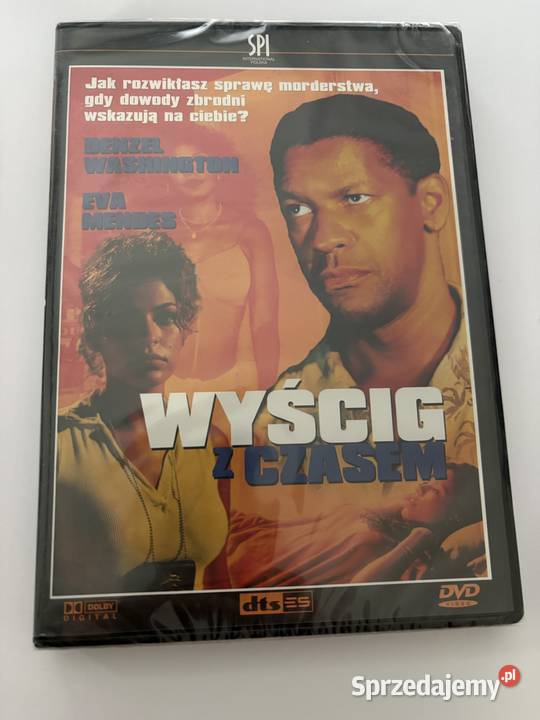 Wyścig z czasem film akcji DVD mazowieckie Warszawa