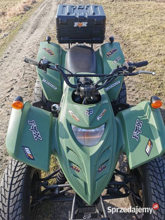 Duży Quad Adlykwity l7e kufer stan elektryczny starter Rawicz sprzedam