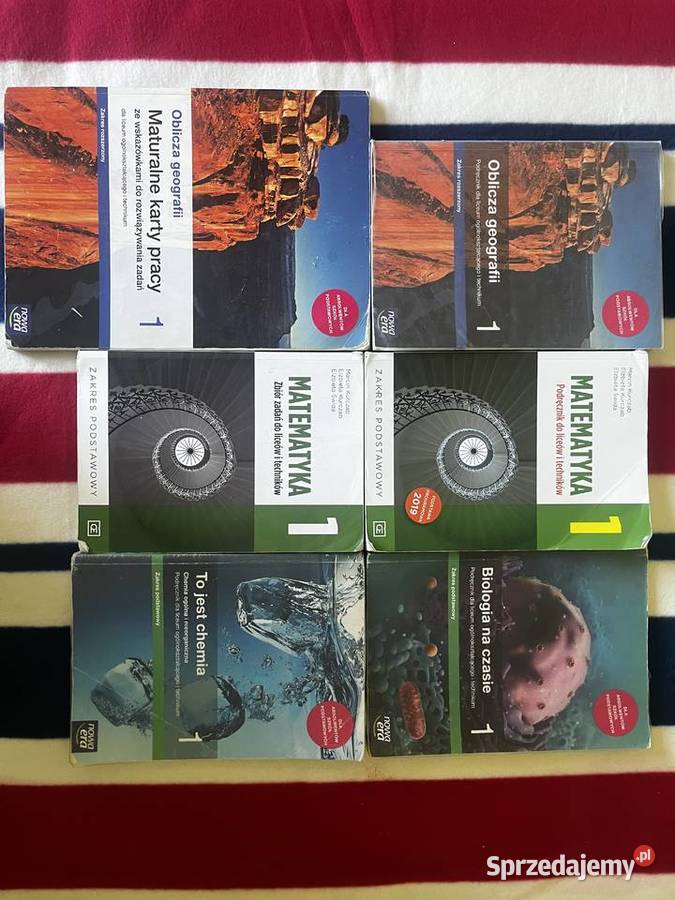 Podręczniki klasa 1 i 2 liceum i technikum Artykuły szkolne Gniezno
