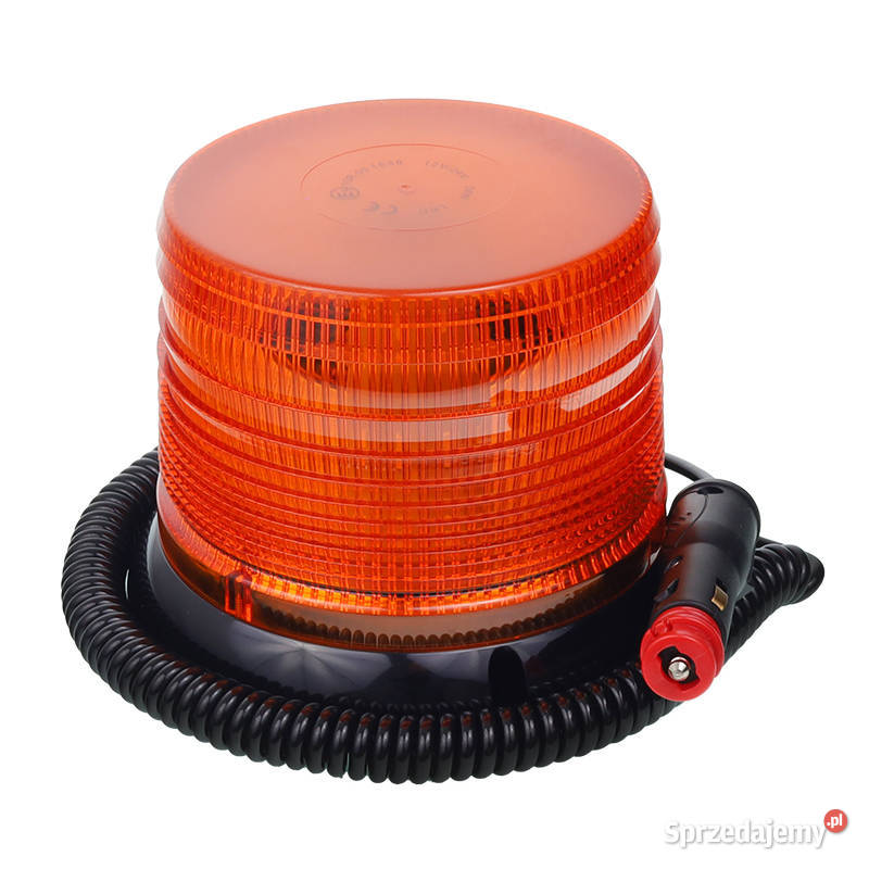 LAMPA OSTRZEGAWCZA KOGUT MAGNES 3 OTWORY 40 LED lubelskie