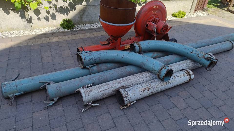 Dmuchawa Do Zboża Niemiecka Komplet Rur nieuszkodzony Pozostałe Kowale Pańskie