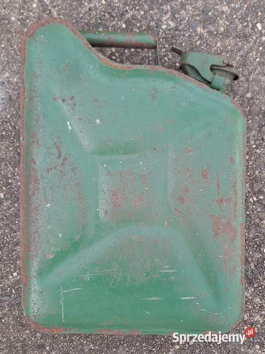 Kanister slalowy 10l PRL śląskie Cieszyn