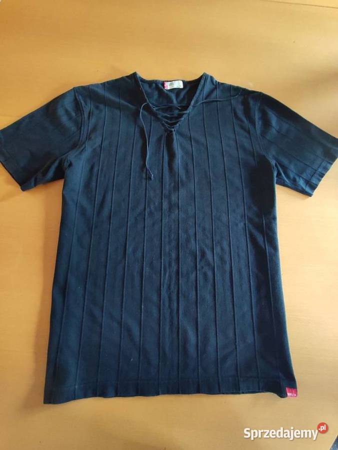 bluzka tshirt koszulka czarna bawełniana letnia Rozmiar XL Kielce