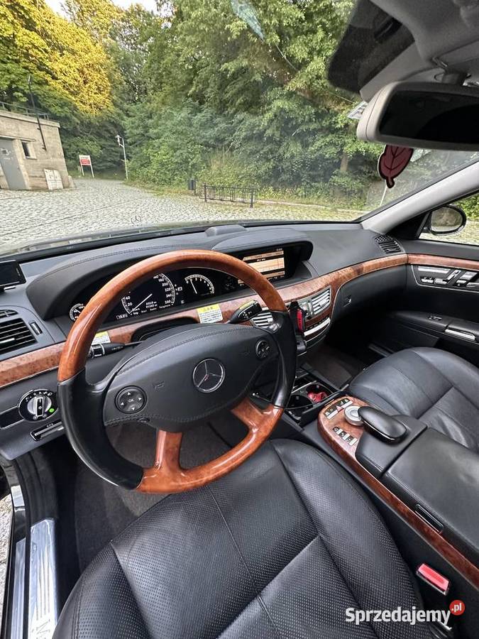 Mercedes S Klasa 55 V8 Japonia Zamiana nieuszkodzony Bielice