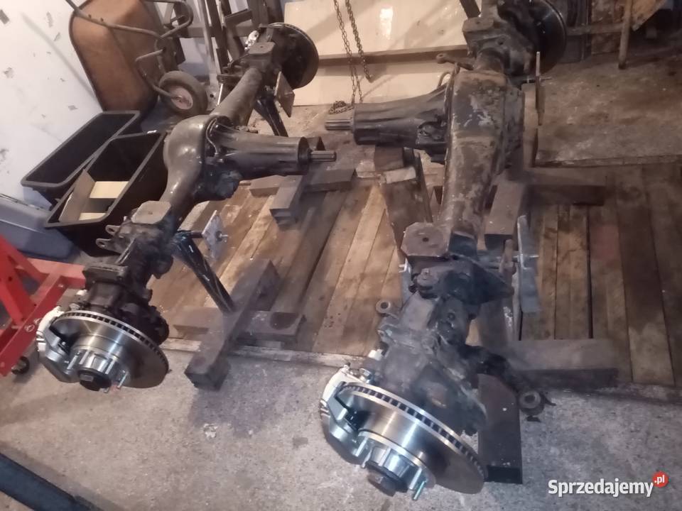 Mosty Unimog 404 z hamulcami tarczowymi Mosty Ząbki