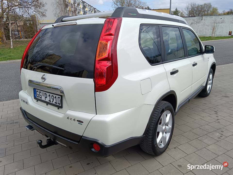 Nissan xtrail biała perła 4x4 blokada 2DCI 150 relingi dachowe Tarnów