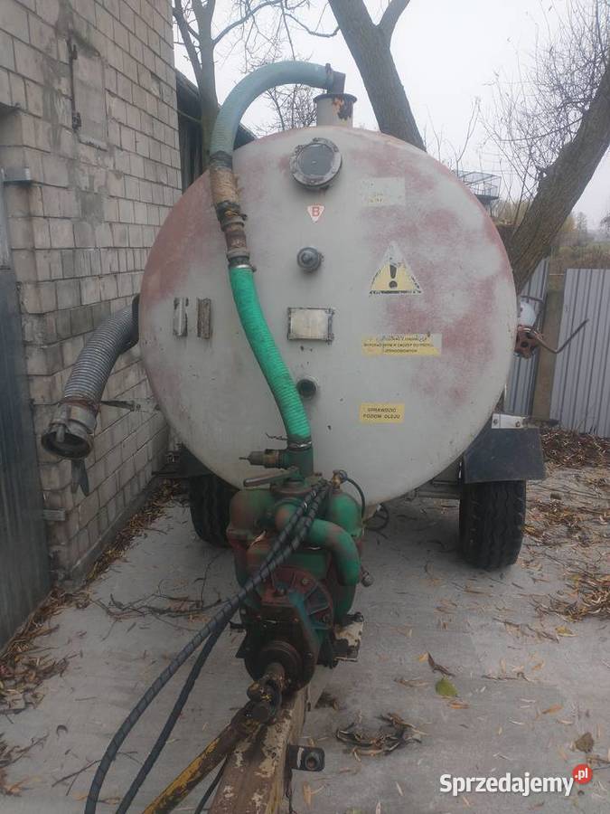 Beczkowóz szambiarka 300 L MEPROZET POMPA MECK Pozostałe