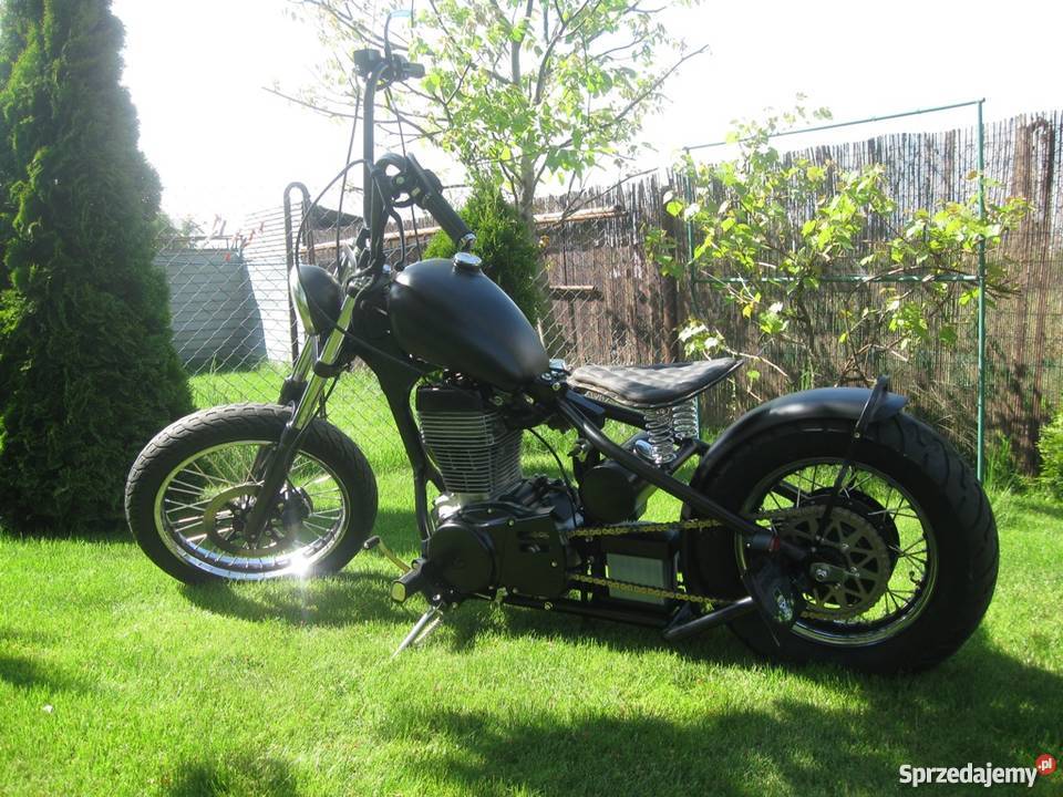 BOBBER na bazie suzuki LS650 super wygląd Kutno