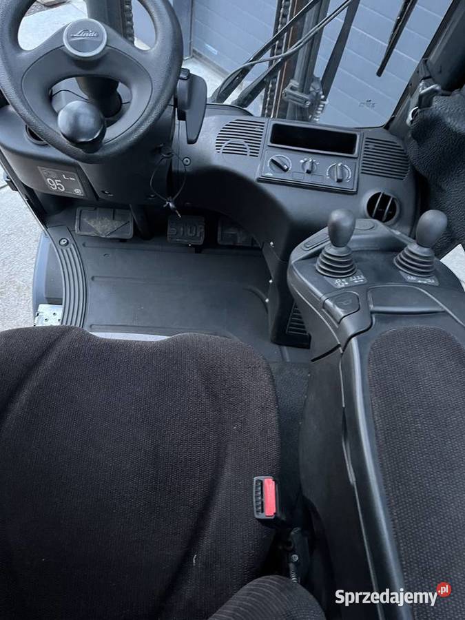 Linde H16 T Gaz LPG 385m16t Pełna kabina 2950h śląskie