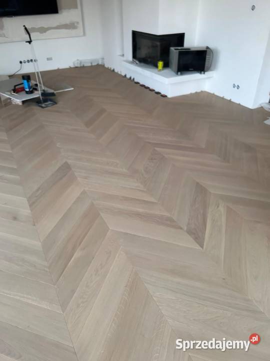 Jodełka francuska dębowa 14x120x600 Select Luna podkarpackie