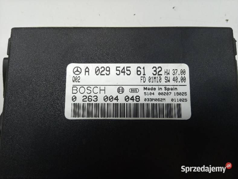 MODUŁ PARKOWANIA PDC 0263004048 MercedesBenz osobowe