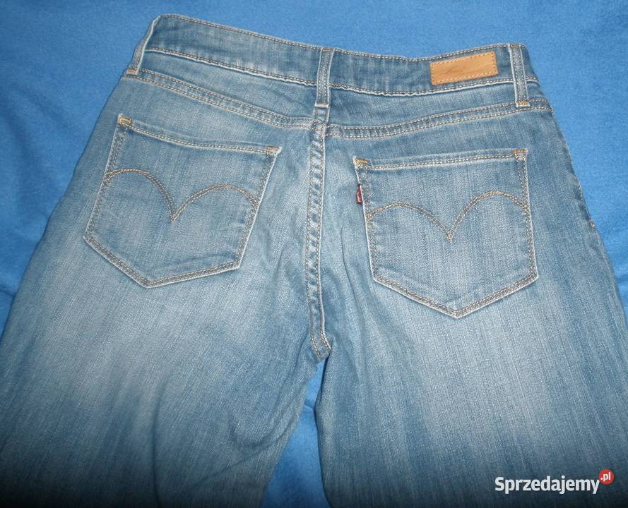 Spodnie jeans damskie rurki Levis małopolskie