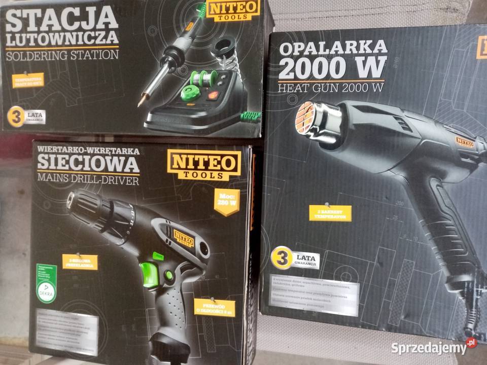 Zestaw elektronarzędzi 3 Nowe 65ceny Wieliczka