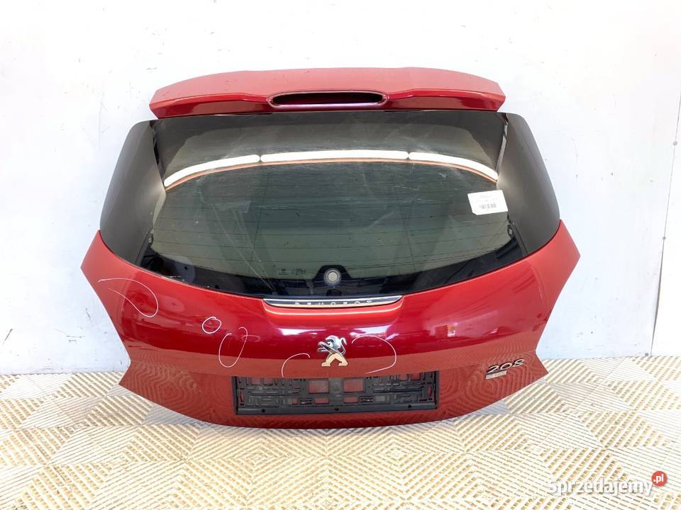KLAPA TYŁ PEUGEOT 208 I Hatchback TYLNA podkarpackie