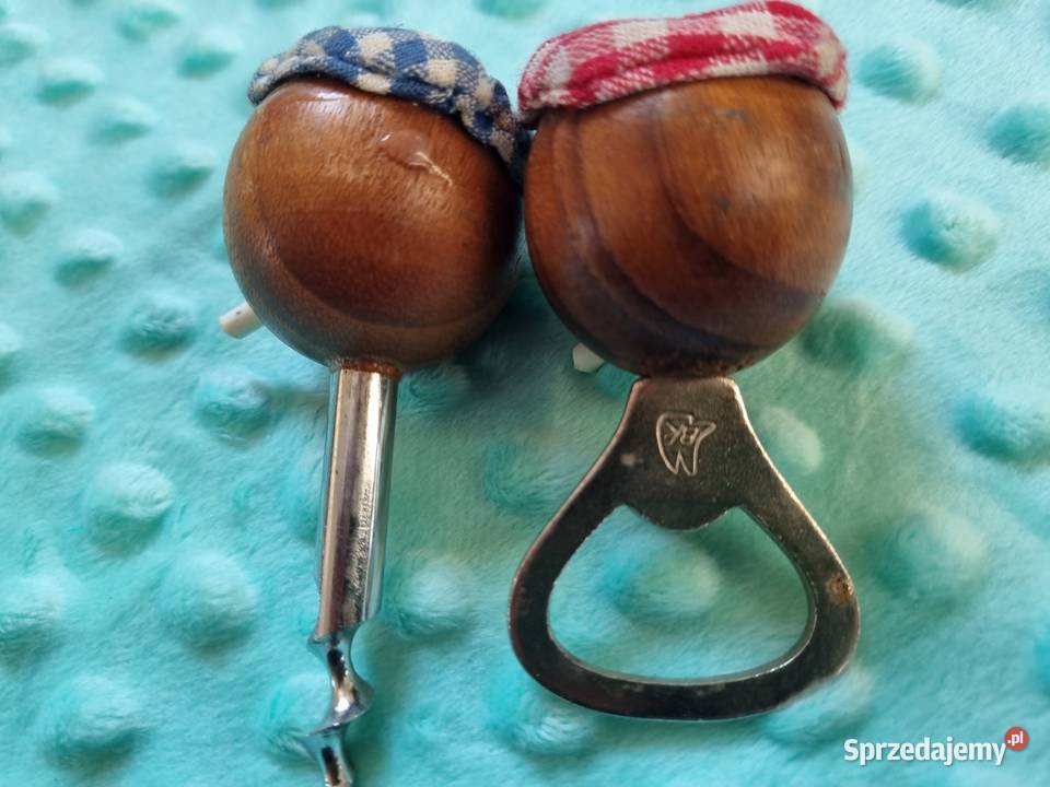 Otwieracz do butelek korkociąg PRL unikat