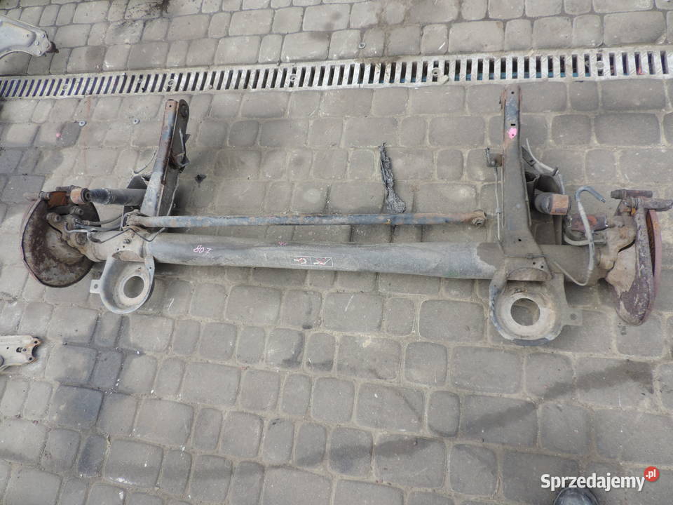 BELKA OŚ ZAWIESZENIA TYŁ TARCZE Z ABS PEUGEOT Belki zawieszenia Nowy Sącz sprzedam