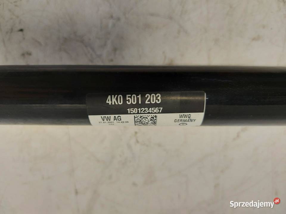 Audi A7 II 4K8 4M0 TFSI PÓŁOŚ LEWY TYŁ 4K0501203