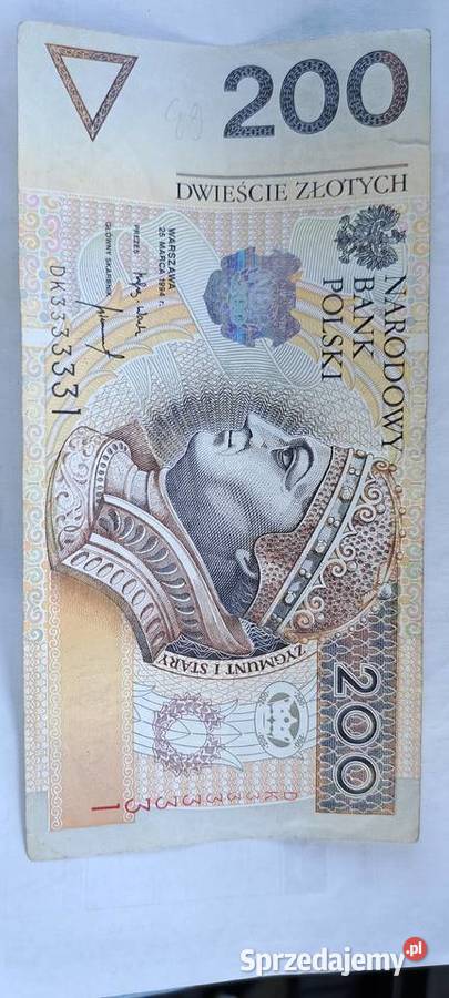 Banknot 100 Rzeszów sprzedam