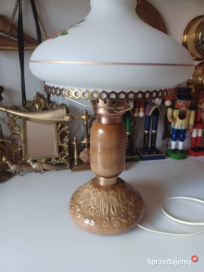 Lampa stołowa elektryczna z czasów PRL wielkopolskie Poznań