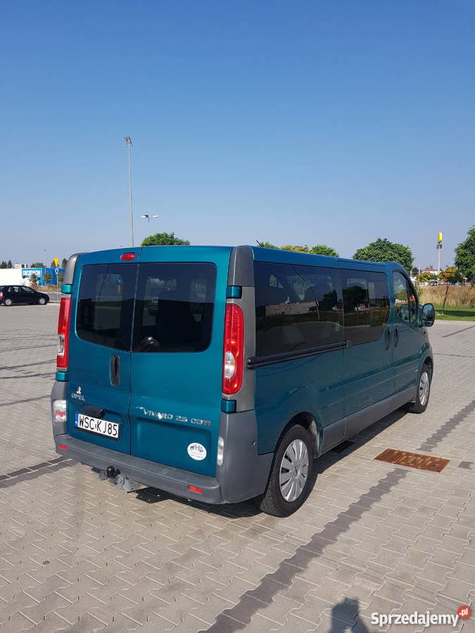 Opel Vivaro 25CDTI long 9 osobowy webasto klima Lublin
