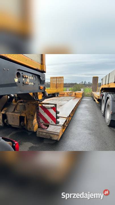 Naczepa do przewozu maszyn tiefbett Warszawa