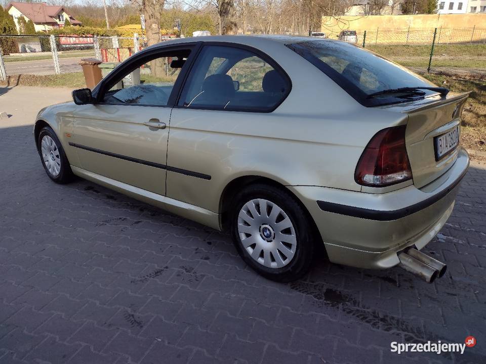 BMW 316 18 Benzyna 2003 Automat Seria 3 podlaskie Białystok