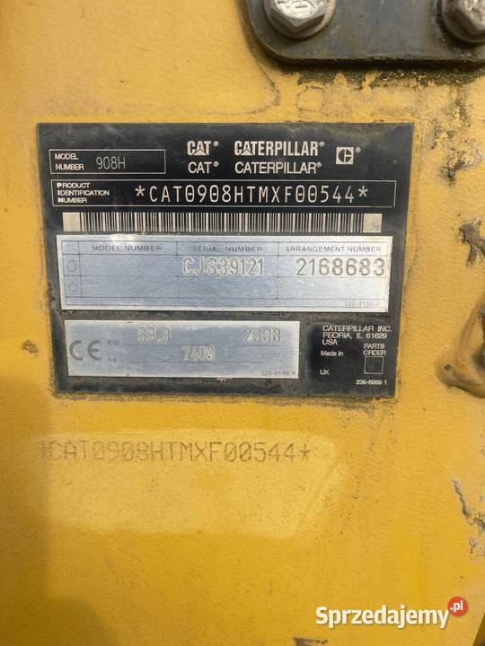 Ładowarka CAT 908H