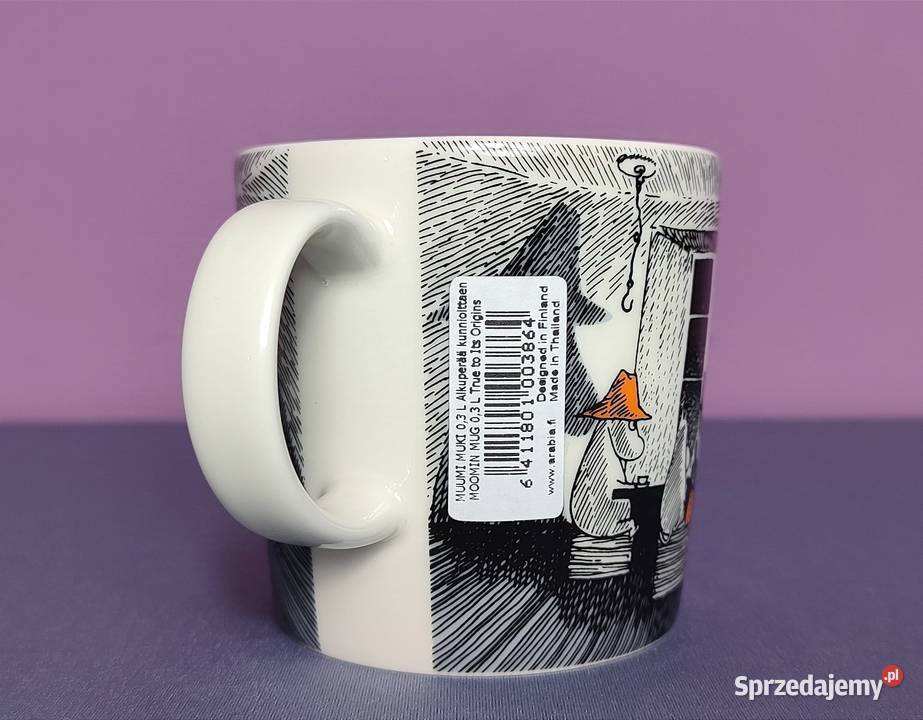 MUMINKI kubek Moomin Arabia Finland specjalny Jasień