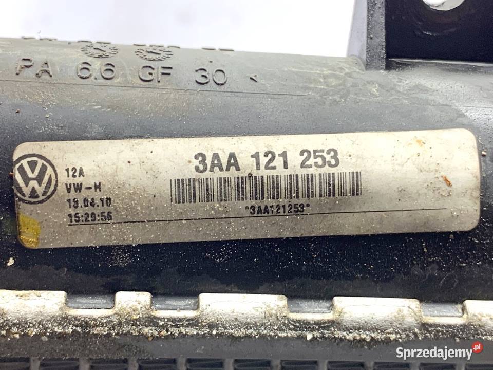 CHŁODNICA WODY VW PASSAT B6 16 105 3AA121253 podkarpackie sprzedam