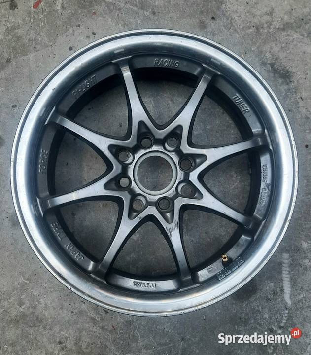 Felgi JR5 4x114 japan racing 15 4x100 Średnica 15" Iława