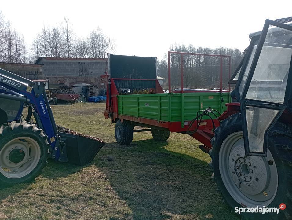 Rozrzutnik obornika JolMet 2020 45t jednoosiowy nieuszkodzony Kochanów