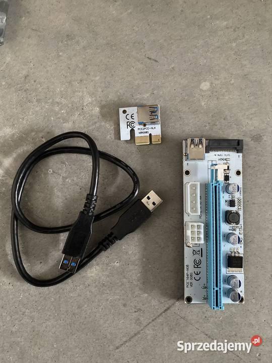 Riser PCE164PNO8 VER 088S zestaw 10 sztuk sprzedam