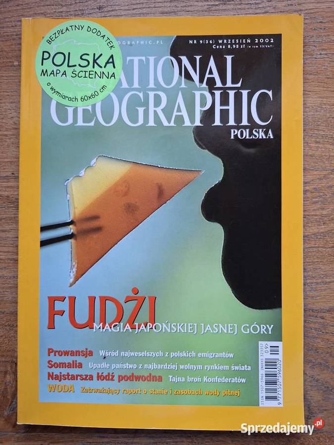 Nationa Geographic 2002 2003 6 numerów małopolskie Kraków
