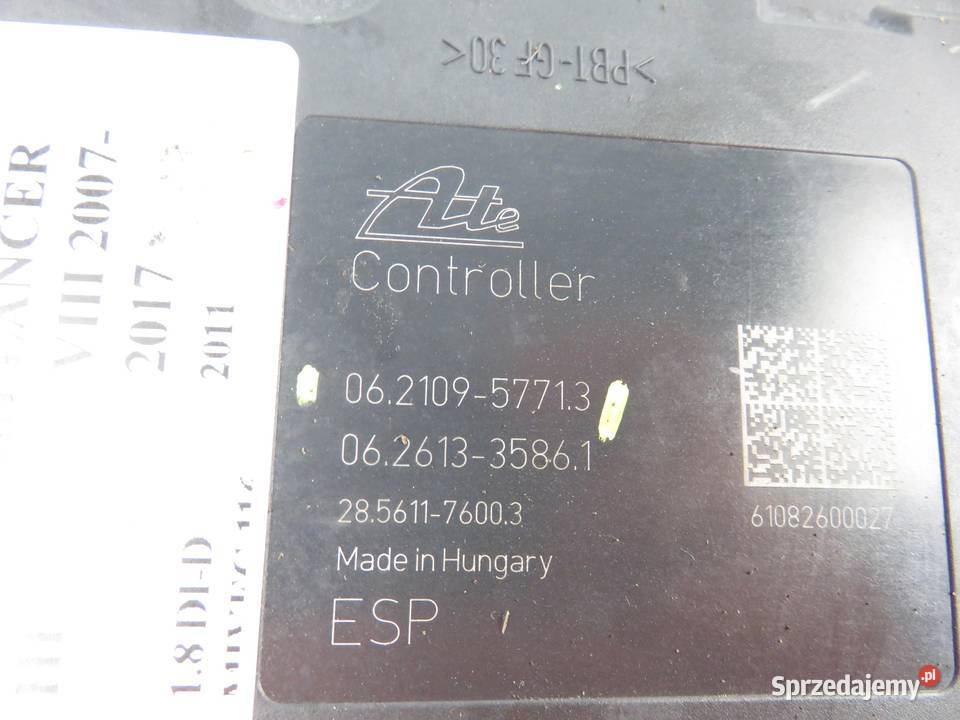 POMPA ABS LANCER VIII 06210957713 06261335861 małopolskie