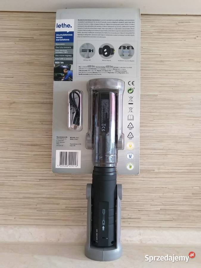 NAJTANIEJ Latarka Akumulatorowa Lampa Zabrze