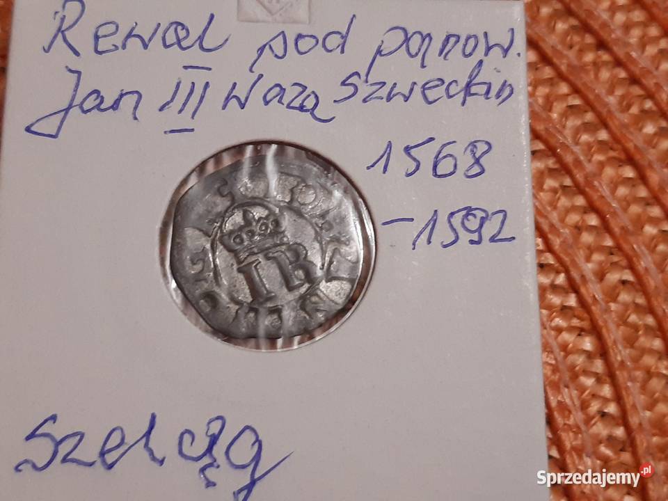 moneta Rewlu pod panowaniem Szweckim Jan III Łomża