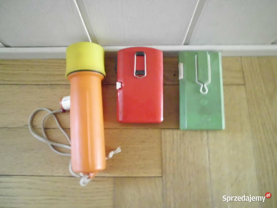 Latarki PRL DDR mini kolekcja 5