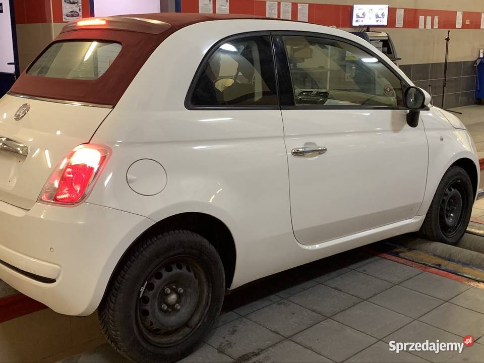 Fiat 500c kabriolet 12 69 nieuszkodzony Mikołów