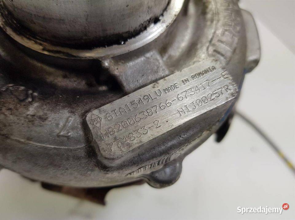 TURBOSPRĘŻARKA RENAULT LAGUNA III 8200638766 osobowe Lipno