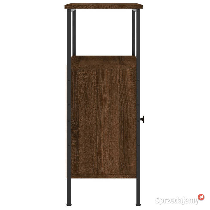 Szafka nocna brązowy dąb 41x31x80 materiał Warszawa