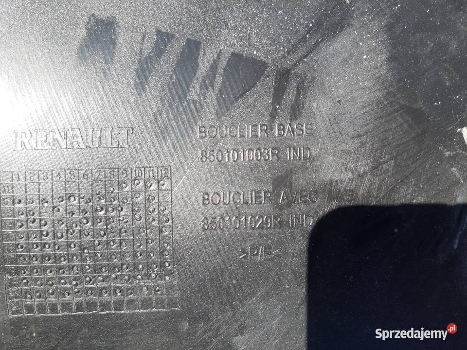 RENAULT ZOE ZDERZAK TYŁ TYLNY DOKŁADKA lubuskie Trzciel sprzedam