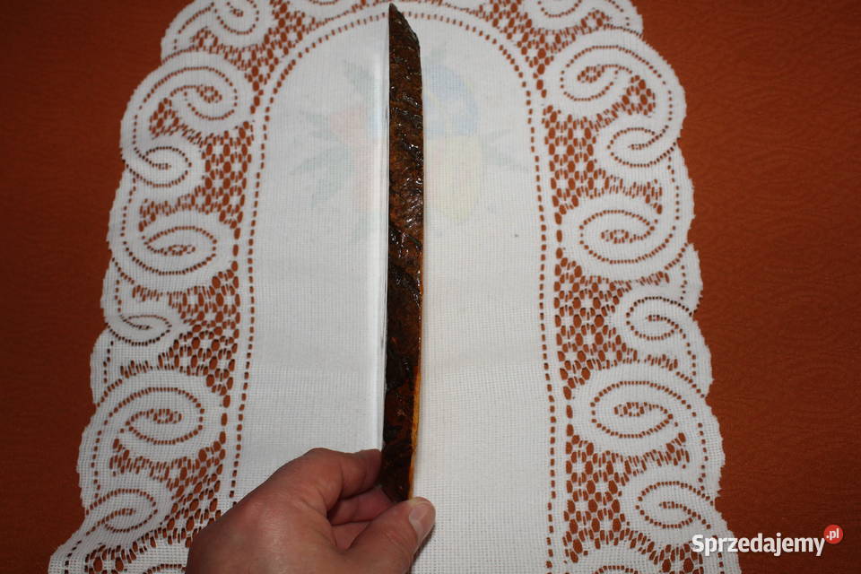 Obraz na drzewie desce Niepokalanów PRL