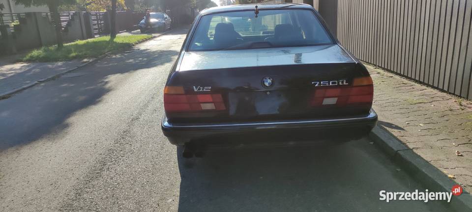 BMW E32 750 iL okazja zamiana na E30 touring G nieuszkodzony Seria 7 Częstochowa